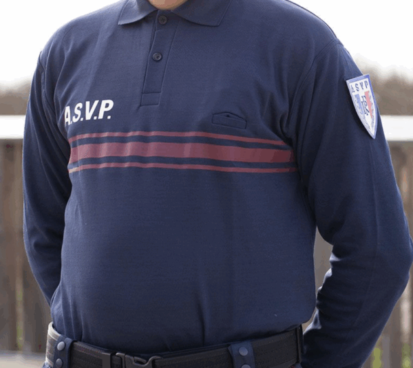 POLO ASVP MANCHES LONGUES DOUBLE FACES (LPSA) – Image 3