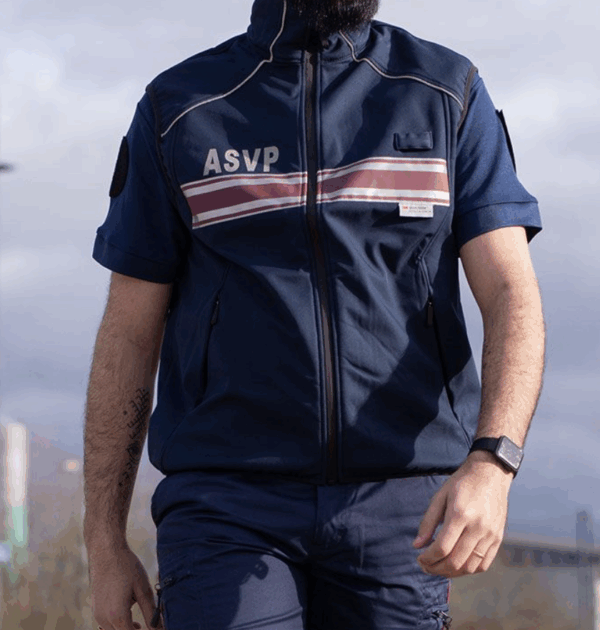 BLOUSON SOFT SHELL BODYWARMER ASVP (LPSA) – Image 2