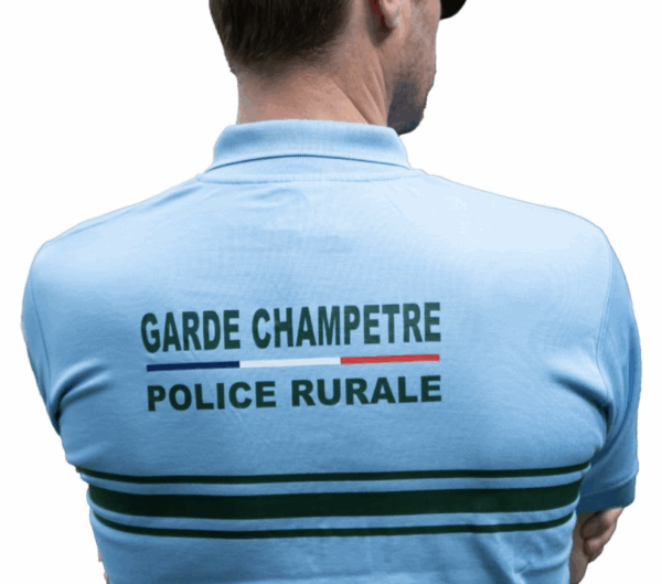 POLO MANCHES LONGUES GARDE CHAMPETRE POLICE RURALE (LPSA) – Image 2