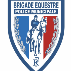 Ecusson Police municipale Brigade Equestre (LPSA)