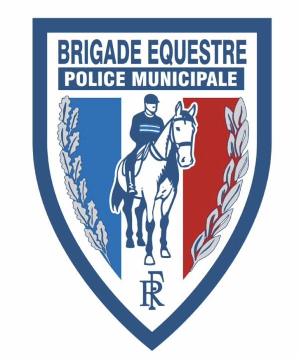 Ecusson Police municipale Brigade Equestre (LPSA)