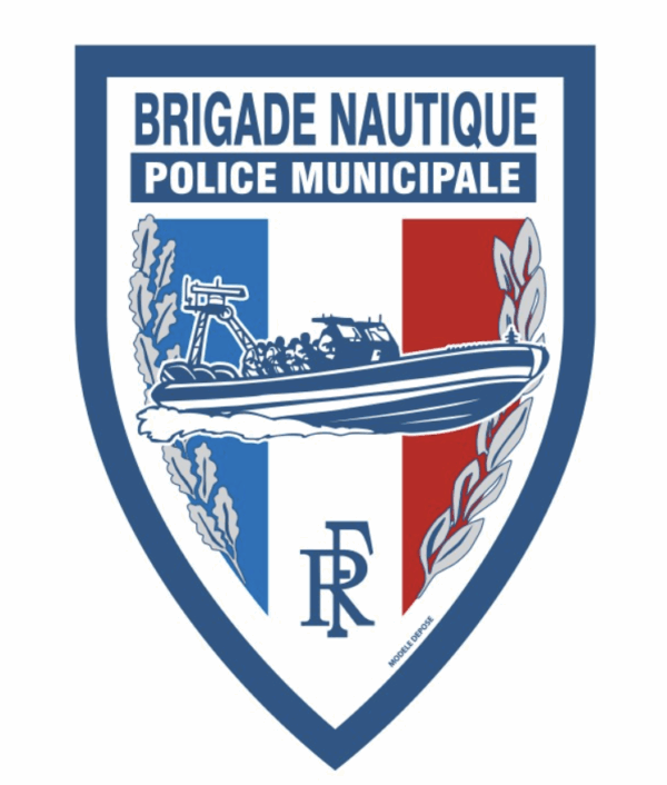Ecusson Police municipale brigade nautique (LPSA)