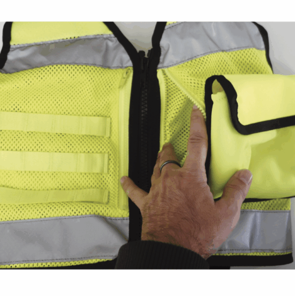 GILET INTERVENTION HAUTE VISIBILITE (DCA) – Image 9