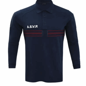 Polo manches longues Operator coton ASVP (AMG Pro)