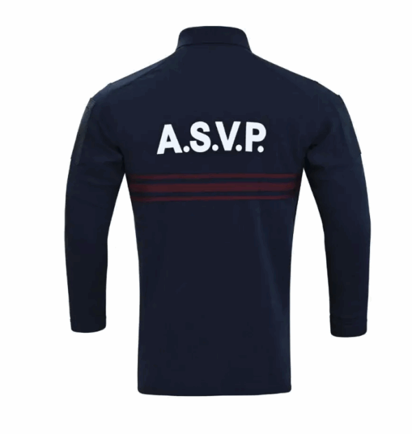 Polo manches longues Operator coton ASVP (AMG Pro) – Image 3