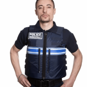 Housse Gilet Par Balle Sportline Police Municipale Homme (LPSA)