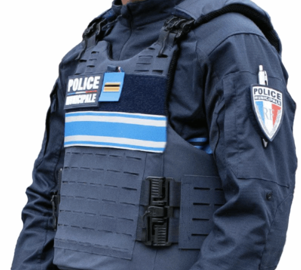 Gilet pare balles QUICK Release Police Municipale NIJ IIIA 0101.04 10 JOULES (LPSA)