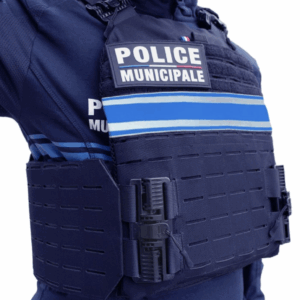 Gilet pare balles porte plaques QUICK Release rider Police Municipale NIJ IIIA 0101.04 10 JOULES (LPSA)