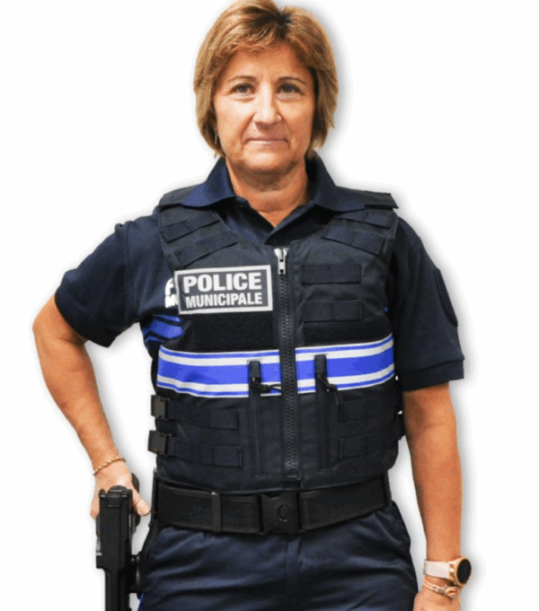 Gilet pare balles Full Tactical femme Police Municipale NIJ IIIA 0101.04 10 JOULES (LPSA) – Image 2