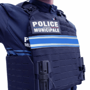 Housse gilet porte plaques pare balles QUICK Release rider Police Municipale (LPSA)