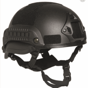 CASQUE PARATROOPER US ′FAST′ W/RAIL NOIR (MIL-TEC)