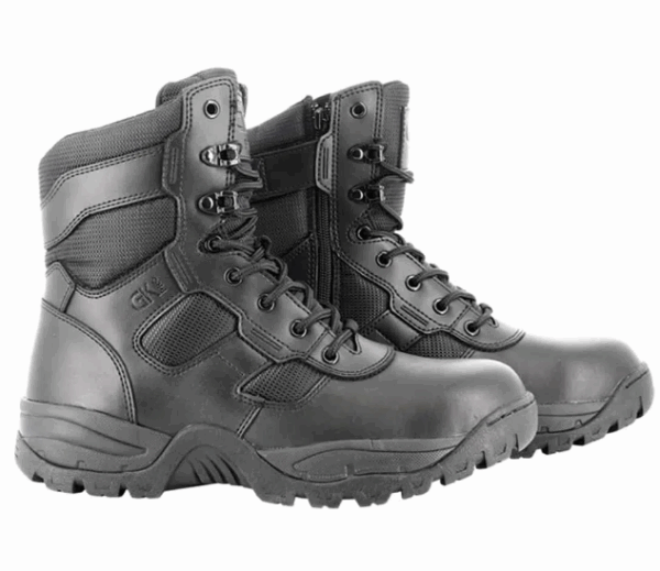 GK BOOTS – Cuir, Toile & Zip (GK Pro)