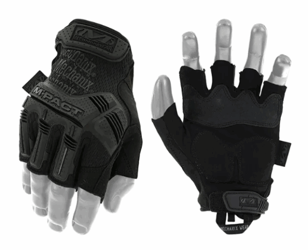 Mitaines MECHANIX M-Pact® Fingerless – Noir (GK Pro)
