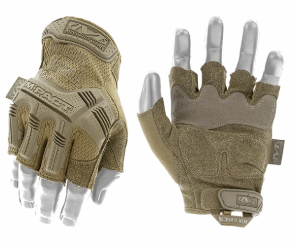 Mitaines MECHANIX M-Pact® Fingerless – Noir (GK Pro) – Image 2
