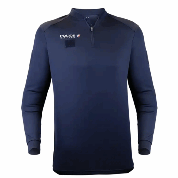 Polo Manches Longues Police Nationale – Marine (GK Pro)