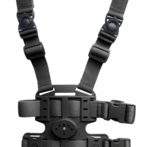 Plaque de cuisse 2 sangles 8K18 noir (A10)