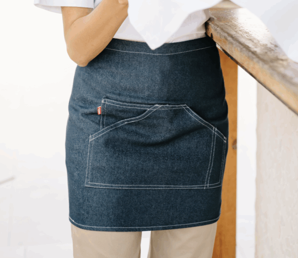 TABLIER EN DENIM COURT (IMBRETEX) By Velilla