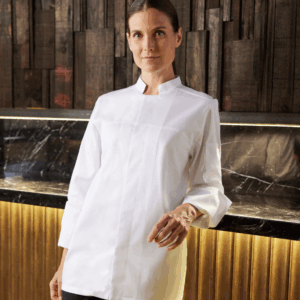 VESTE DE CUISINE STRETCH FEMME Blanche (IMBRETEX) By Velilla