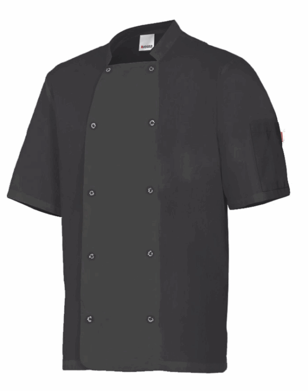 VESTE DE CUISINIER MC AVEC BOUTONS PRESSION (IMBRETEX) By Velilla – Image 3
