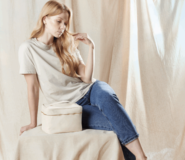 CANVAS TOILETRY BAG (IMBRETEX) By WestfordMill