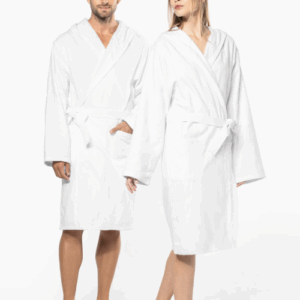 PEIGNOIR DE BAIN A CAPUCHE BIO (TOPTEX) By KARIBAN