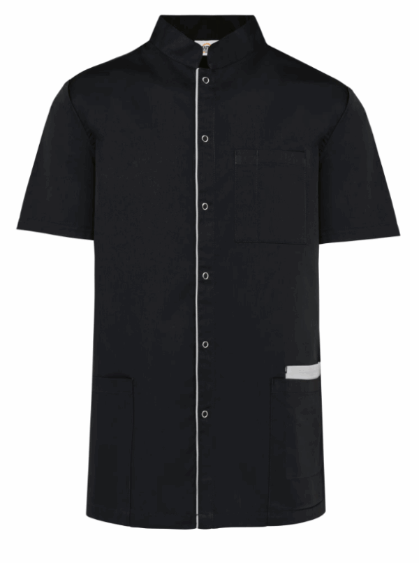 BLOUSE POLYCOTON AVEC BOUTONS-PRESSION HOMME (TOPTEX) By WK – Image 8