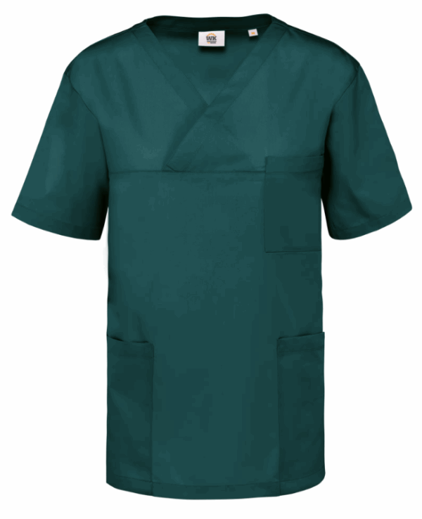 TUNIQUE MC POLYCOTON UNISEXE (TOPTEX) By WK – Image 9
