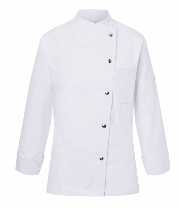LADIES' CHEF JACKET LARISSA (IMBRETEX) By Kralowsky – Image 3