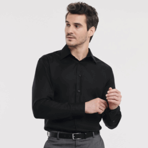 MEN'S LONG SLEEVE TAILORED ULTIMATE 3 Coloris (IMBRETEX) By Russell Collection