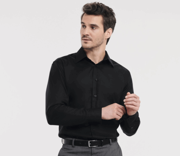 MEN'S LONG SLEEVE TAILORED ULTIMATE (IMBRETEX) By Russell Collection