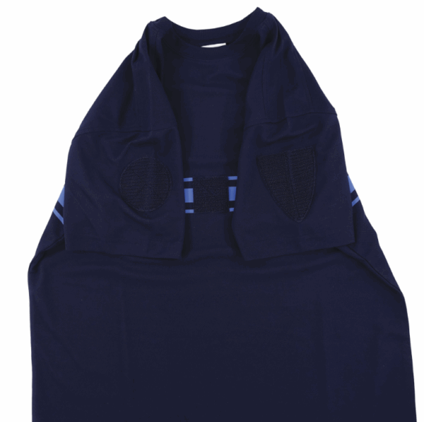 TEE SHIRT POLICE MUNICIPALE BLEU MARINE COOLDRY MAILLE PIQUEE (DCA) – Image 5