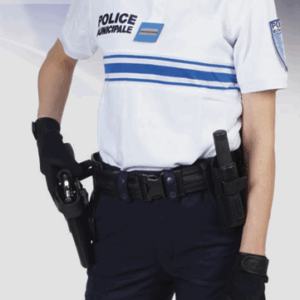 POLO AVEC BOUTONS Manches Courtes Police Municipale (GK Pro)