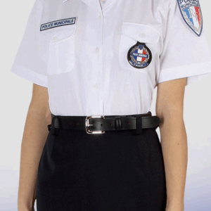 CHEMISIER BLANCHE FEMME POLICE NATIONALE (GK Pro)
