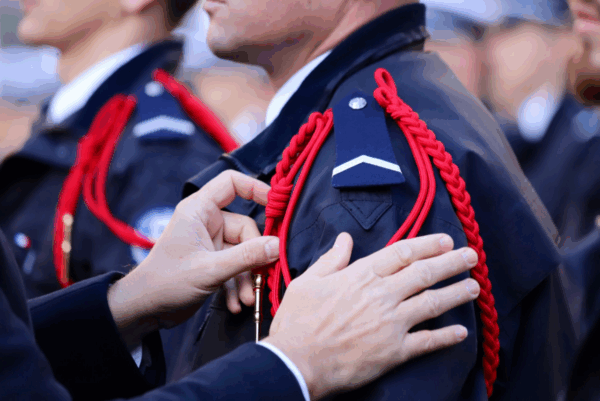 FOURRAGÈRE ROUGE À VOLANT LÉGION D’HONNEUR (GK Pro)