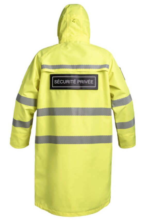 Poncho Lightshell SÉCU-ONE HV-TAPE jaune (A10) – Image 4
