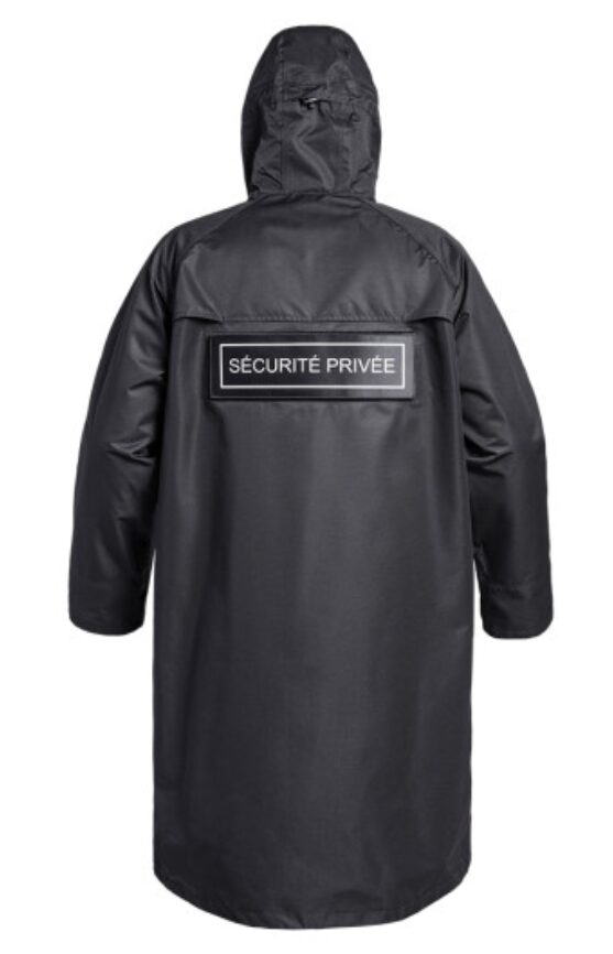 Poncho Lightshell SÉCU-ONE noir (A10) – Image 4