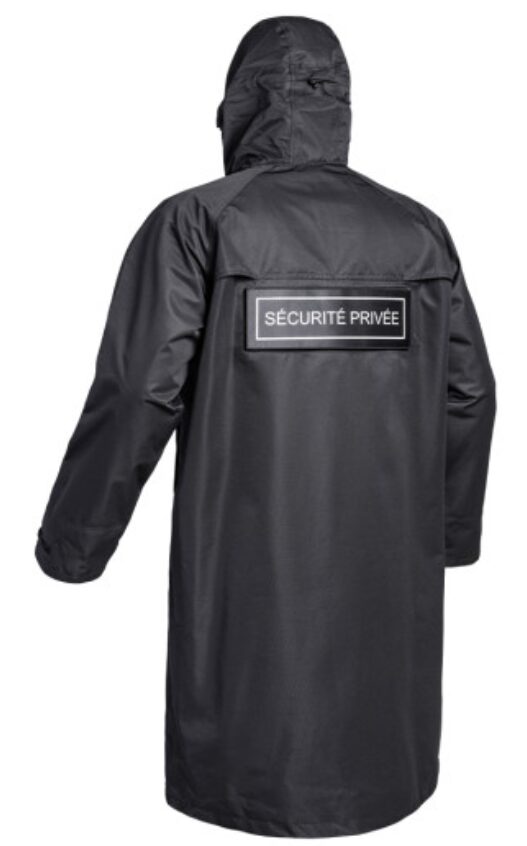 Poncho Lightshell SÉCU-ONE noir (A10) – Image 3