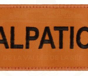 BRASSARD ORANGE PALPATION | VELCRO (VVS)