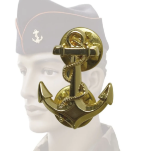 INSIGNE CALOT TDM ANCRE DOREE (DCA)