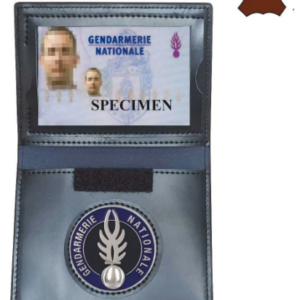 PORTEFEUILLES GENDARMERIE 2 VOLETS AVEC CARTE NAVIGO (DCA)