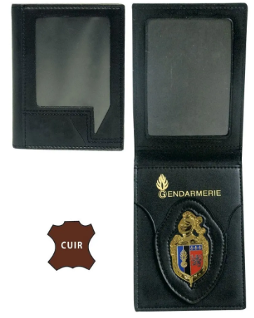 PORTE-CARTES CUIR BAYARD VERTICAL (DCA) – Image 4