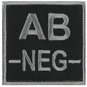 Groupe sanguin tissu – noir