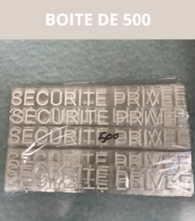 TRANSFERT SP BLANC RETROREFLECHISSANT ARIAL 76 - PAQUET DE 500 (VVS) – Image 4