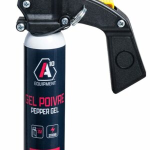 Aérosol de défense SÉCU-ONE gel poivre 100 ml avec poignée (A10)