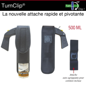 ETUI TURNCLIP PORTE AEROSOL 500ML (DCA)