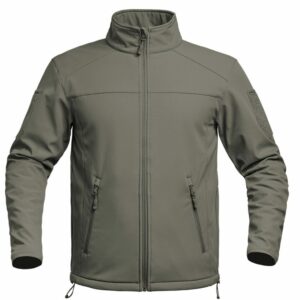 Veste Softshell FIGHTER vert olive (A10) A Personnaliser