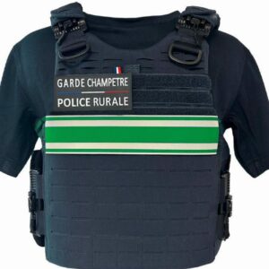 Gilet pare balles QUICK Release PREMIUM marine Garde Champêtre Police Rurale - NIJ 0101.06 NIJ 0115.00 - L2 E2 (LPSA)