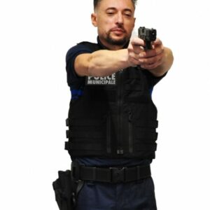 Gilet pare balles Full Tactical Homme Police Municipale - NIJ IIIA 0101.06 NIJ 0115.00 - L2 E2 (LPSA)