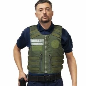Gilet pare balles Full Tactical Brigade Environnement NIJ 0101.06 NIJ 0115.00 - L2 E2 (LPSA)