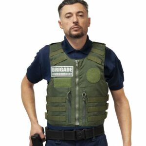 Gilet pare balles Full Tactical Brigade Environnement NIJ IIIA 0101.04 10 JOULES (LPSA)
